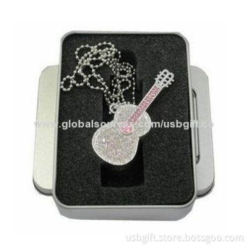 USB flash drive, guitar shaped, 8GB